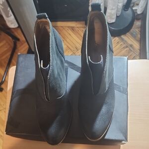 Lucky Brand Black Ankle Booties. In Great Condition
